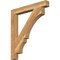 Ekena Millwork Balboa Block Rough Sawn Bracket, Western Red Cedar, 4"W x 34"D x 38"H BKT04X34X38BOA05RWR - alternate 1